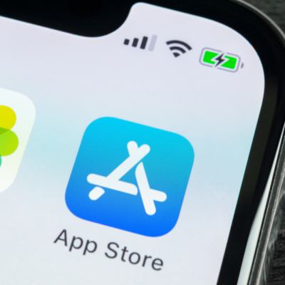 App store icon on iPhone