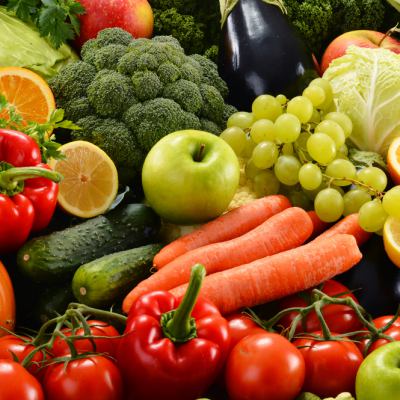 Assorted fruits & vegetables