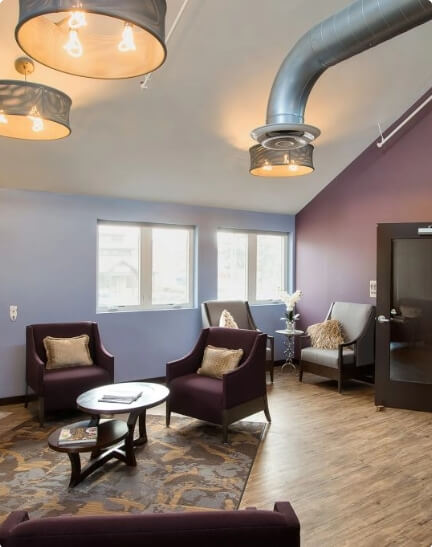 Dental office reception image