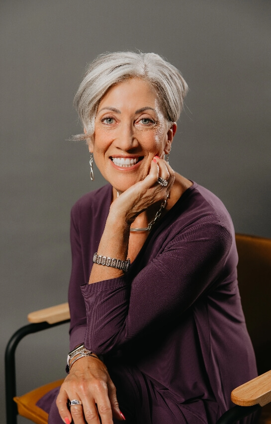 Old smiley lady image